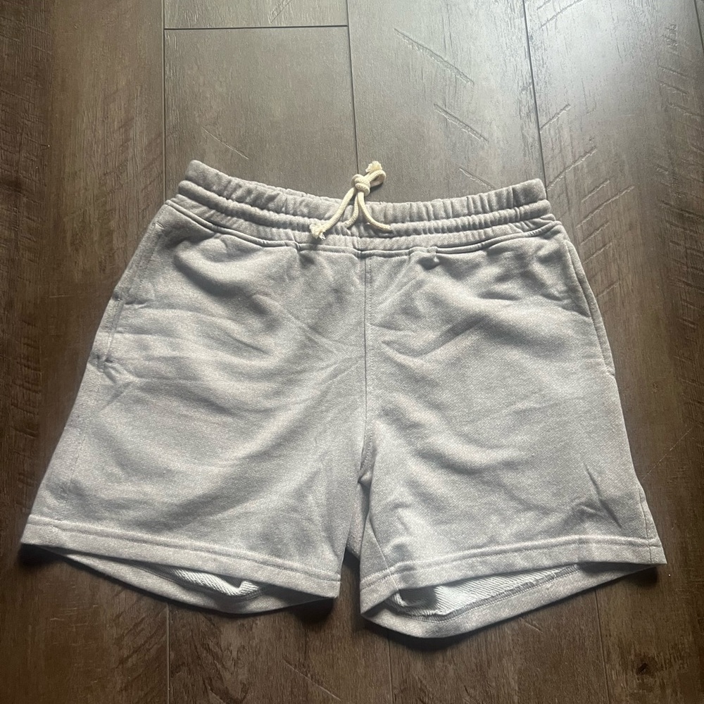 AIMPACT Mens Workout Sweat Shorts 5 Inch Cotton Mens Athletic Gym Shorts